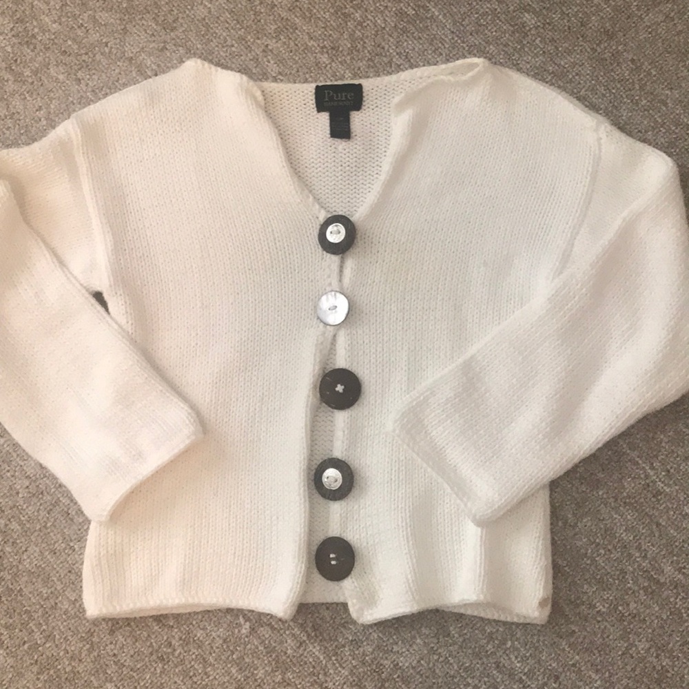 Pure cotton cardigan